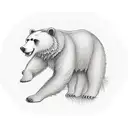 bear with design  tattoo design idea