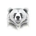 bear  tattoo design idea