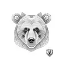 bear  tattoo design idea
