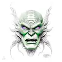 green goblin  tattoo design idea