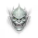 green goblin  tattoo design idea