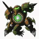 Metroid tattoo design idea