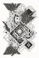 psalm 91 tattoo design idea