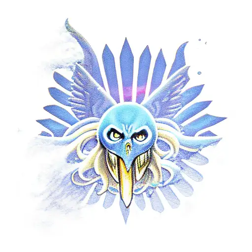 Percy Jackson good Omens tattoo design idea