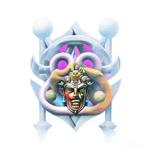 Ares and Dionysus tattoo design idea