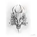 Ares and Dionysus tattoo design idea