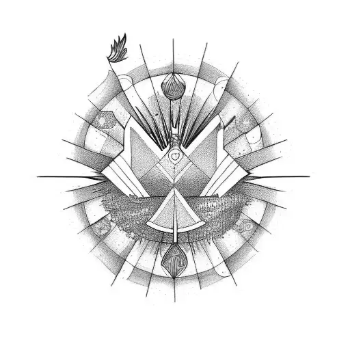 phoenix with semicolon tattoo design idea