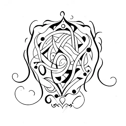amor fati tattoo design idea