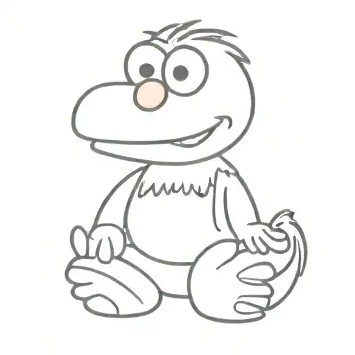 elmo tattoo design idea