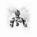 Michael Jordan, Michael Jackson, Mike Tyson i one person tattoo design idea
