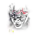 Michael Jordan, Michael Jackson, Mike Tyson i one person tattoo design idea