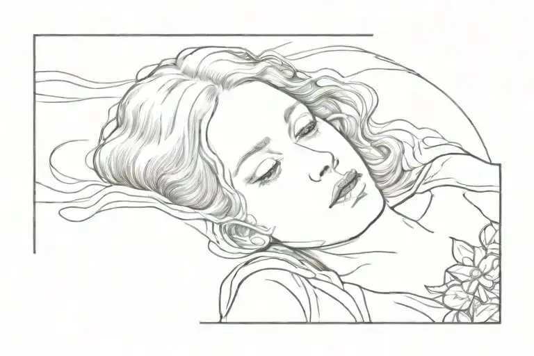 ophelia drowning john everett millais tattoo design idea