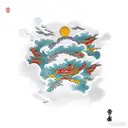 akatsuki cloud tattoo design idea