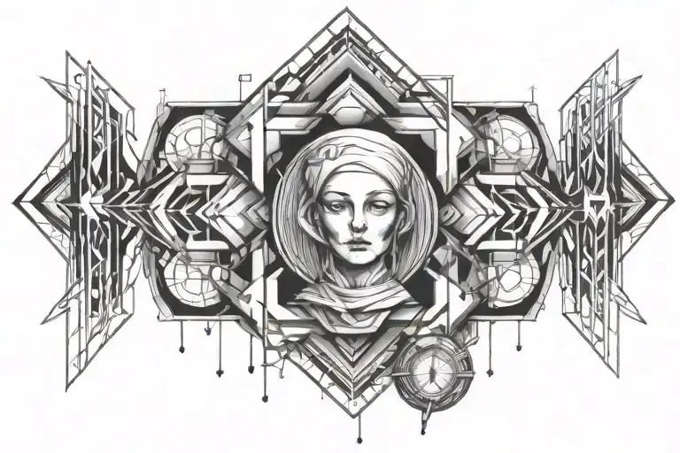 Hard Nurse tattoo design idea