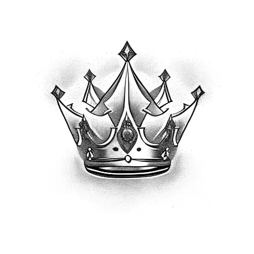 Queen's Crown tattoo design idea