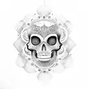 memento mori memento vivere tattoo design idea