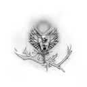 eminem mockingbird tattoo design idea