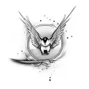 eminem mockingbird tattoo design idea