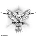 eminem mockingbird tattoo design idea