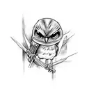 eminem mockingbird tattoo design idea