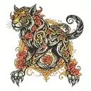 humble beast tattoo design idea