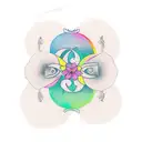 Deisgn a tatoo with my daughters' and wife's names. my daughters' names are Hana and Riya. wife's name is Yuva tattoo design idea