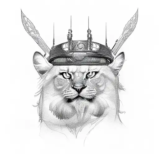 I am the master of my fate, I AM the captain of my soul tattoo design idea