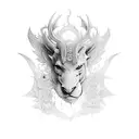 nephilime tattoo design idea