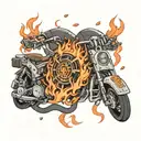 fire force   tattoo design idea