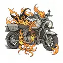 fire force   tattoo design idea