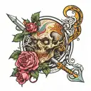 surgeon tattoo design idea