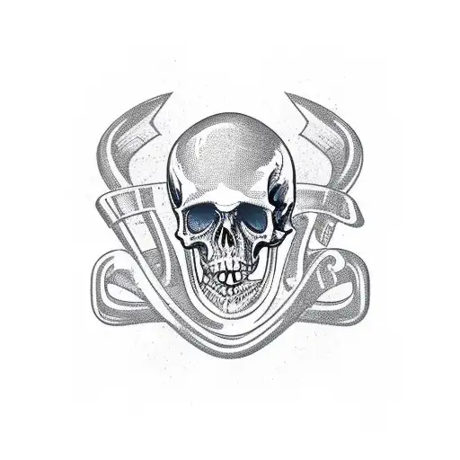 hwy 70 road sign, pelvic bone and triumph motorcycle logo all in one  tattoo design idea