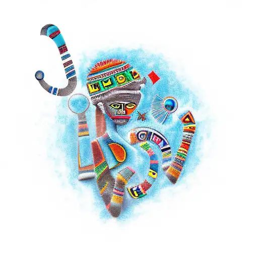 Kokopelli tattoo design idea