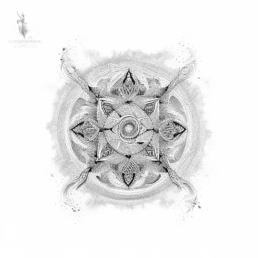 mahamrityunjaya mantra tattoo design idea