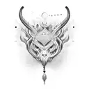 mantra tattoo design idea