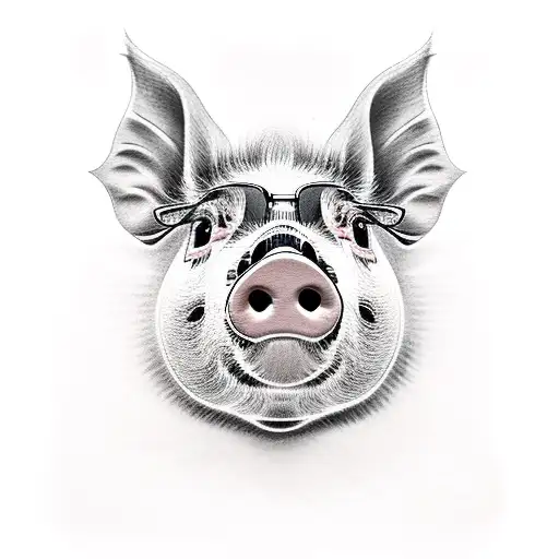 pig tattoo designs