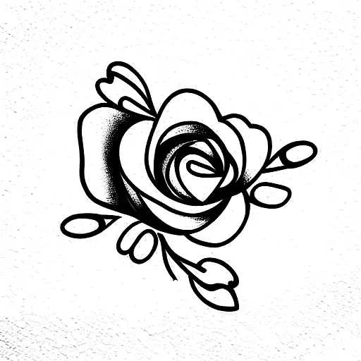 flowers with bandaid tattoo design idea