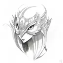 Erza Scarlet tattoo design idea