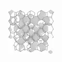 honeycomb world map tattoo design idea