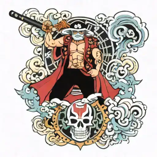 akainu one piece  tattoo design inspired tattoo design idea