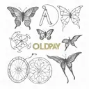 Coldplay  tattoo design idea
