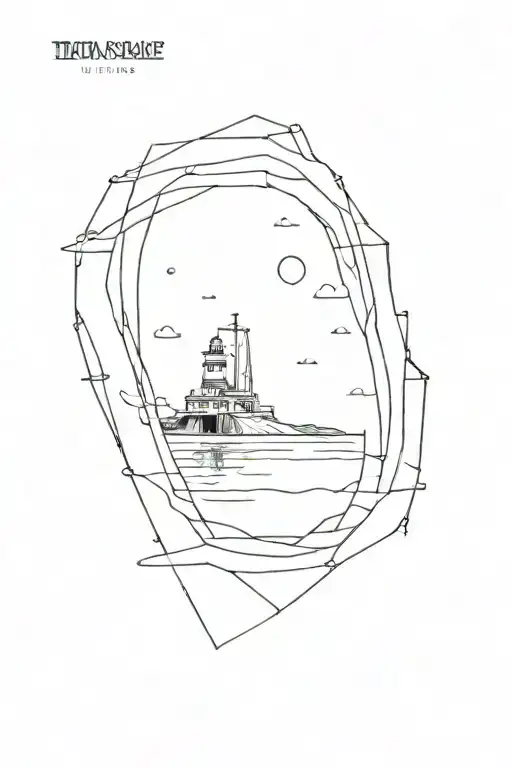 truman show tattoo design idea