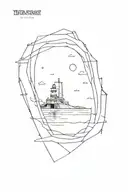 truman show tattoo design idea