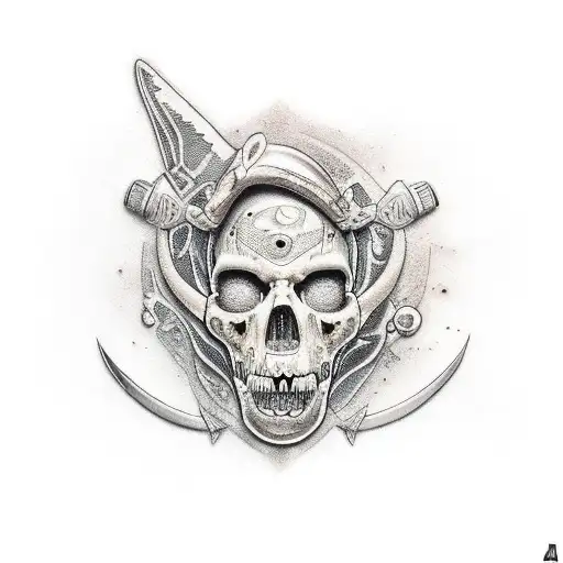 lara croft tomb raider tattoo design idea