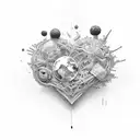 health wealth love unconditional  tattoo design idea