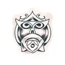 handball tattoo design idea