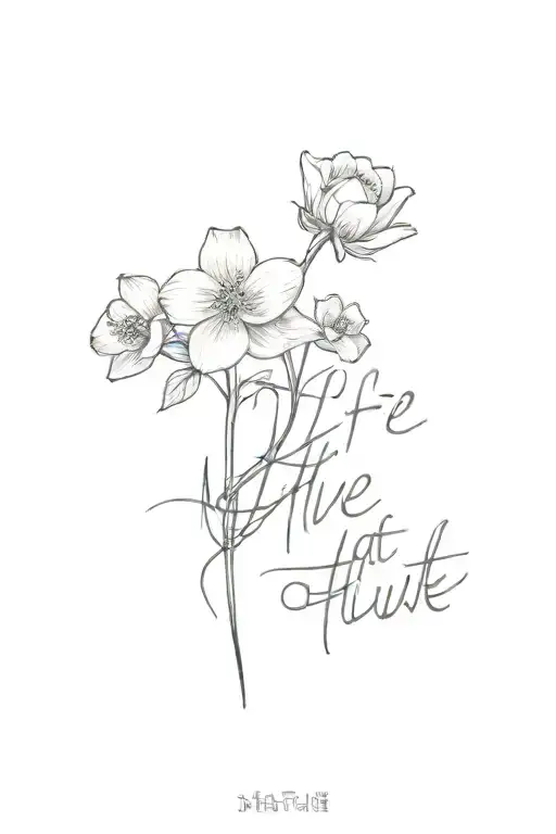 You feel alive At least you think that life tattoo tattoo design idea