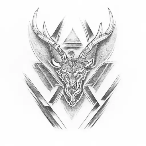 An intricate tattoo of Dean Winchester's iconic car, the Impala tattoo design idea