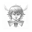 lil peep tattoo design idea