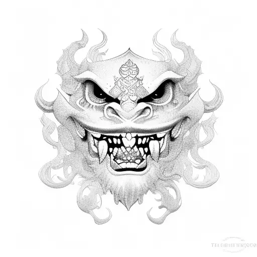 barong  tattoo design idea